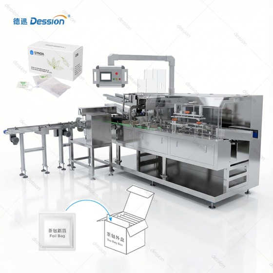 Automatic Cartoning Machine for Tea Bags & Tea Boxes
